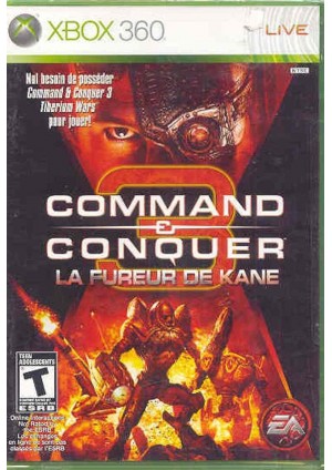 Command & Conquer 3 Kane's Wrath (Francais Seulement) / Xbox 360